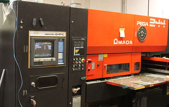 Machine: Amada Pega 244